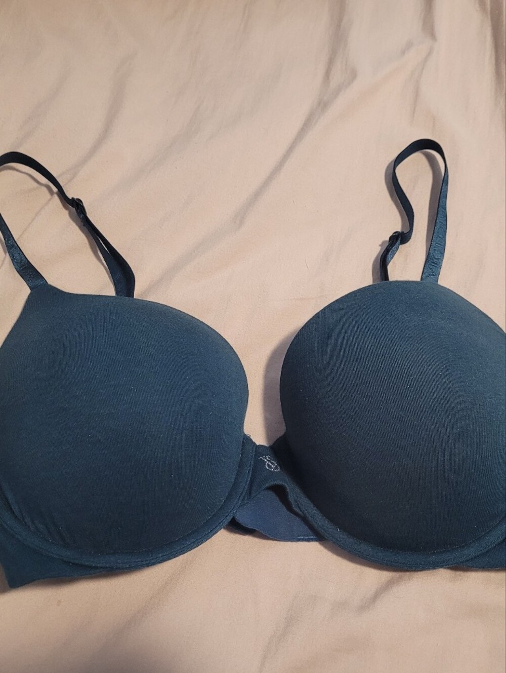 Victoria's Secret Molded T-Shirt Bra in Deep Teal